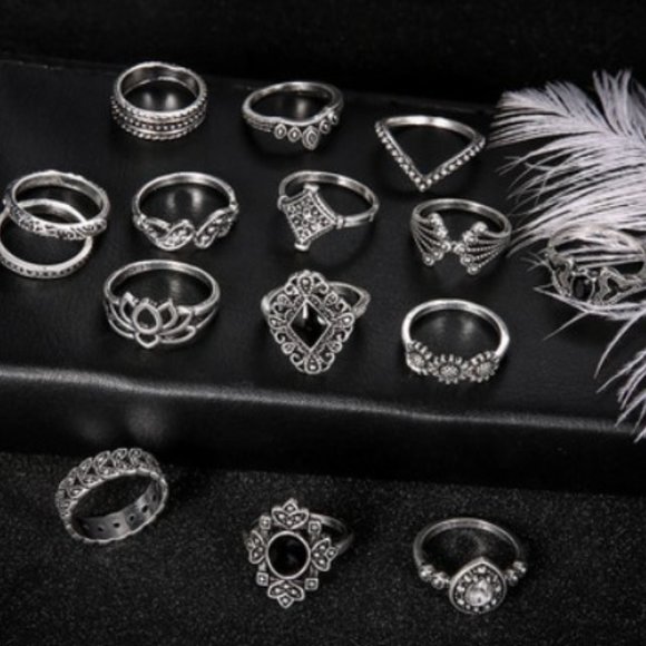 Stackable Rings (Set of 15) - Picture 3 of 3